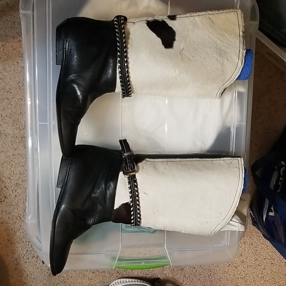 Glacee Shoes - Vintage Glacee Cowhide Boots